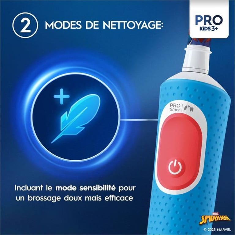 Oral-B Kids 8006540772768 brosse à dents électrique Enfant Brosse à dents rotative Multicolore - Neuf