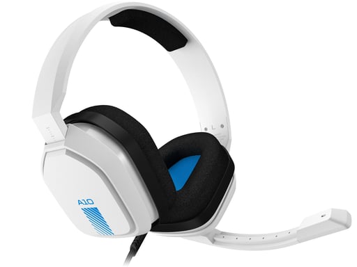 ASTRO Gaming A10 Cuffie cablate Blu, Bianco