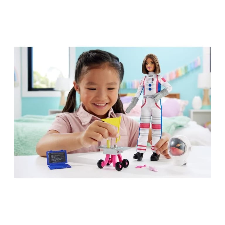 Coffret Barbie Astronaute - Mattel - 65eme Anniversaire - 10 Accessoires - Multicolore - 3 ans et plus - Neuf