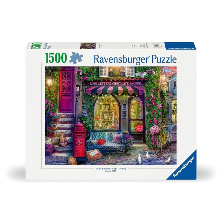 Ravensburger Puzzle Adulte Puzzle 1500 pièces La chocolaterie Adultes et Enfants à partir de Puzzle de qualité supérieure 80x60cm Fantaisie 12000737 - vue 8