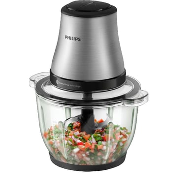 Mini tritatutto Philips Serie 3000 HR1503/00 2 L argento