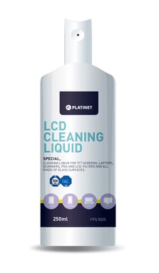 Spray detergente liquido per schermi 250 ml universale