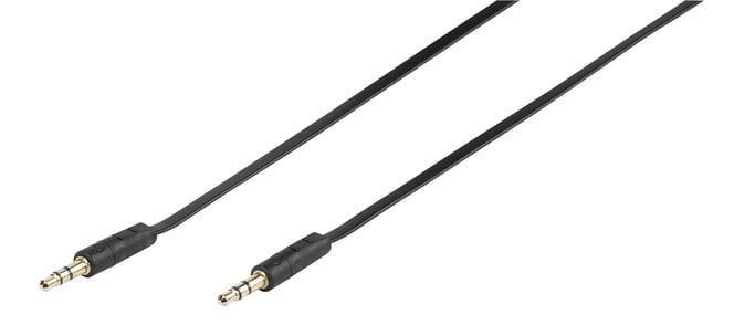 Vivanco 46/10 09FG câble audio 0,9 m 3,5mm Noir