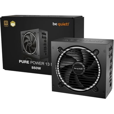 ¡Fuente de alimentación para PC - ! - Pure Power 13 M - 850 W - Semipasiva - ATX 3.1 - PCIe 5.1
