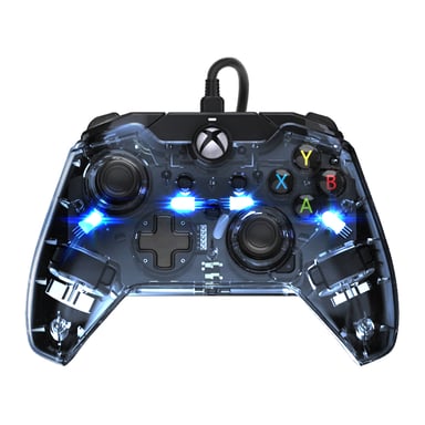 PDP Afterglow Noir, Bleu, Transparent USB Manette de jeu Analogique/Numérique Xbox One, Xbox Series S, Xbox Series X