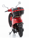 Simply - Scooter électrique 50cc - moteur 2100 W - 2 batteries 60V 30Ah, rouge