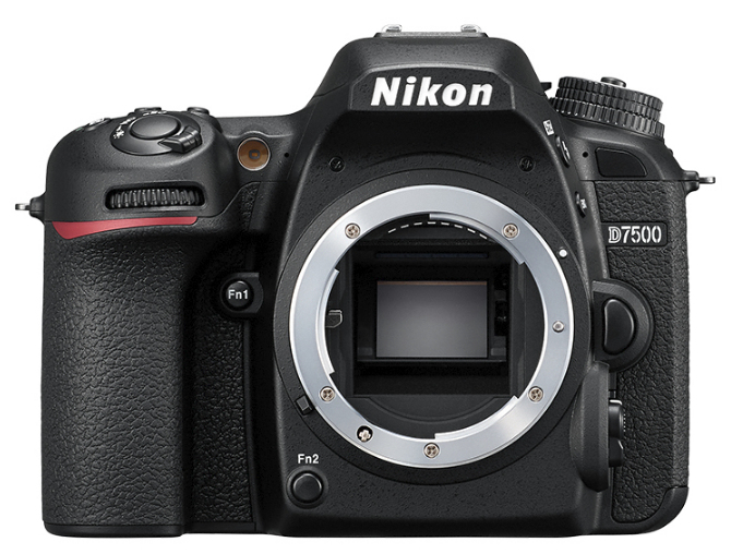 Nikon D7500 Boîtier d'appareil-photo SLR 20,9 MP CMOS 5568 x 3712 pixels Noir