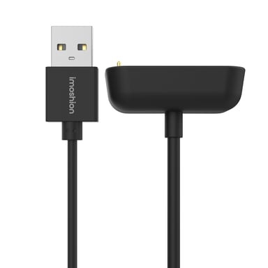 imoshion Câble de chargement USB-A pour Fitbit Charge 6 / Charge 5 / Luxe - 0,5 mètre