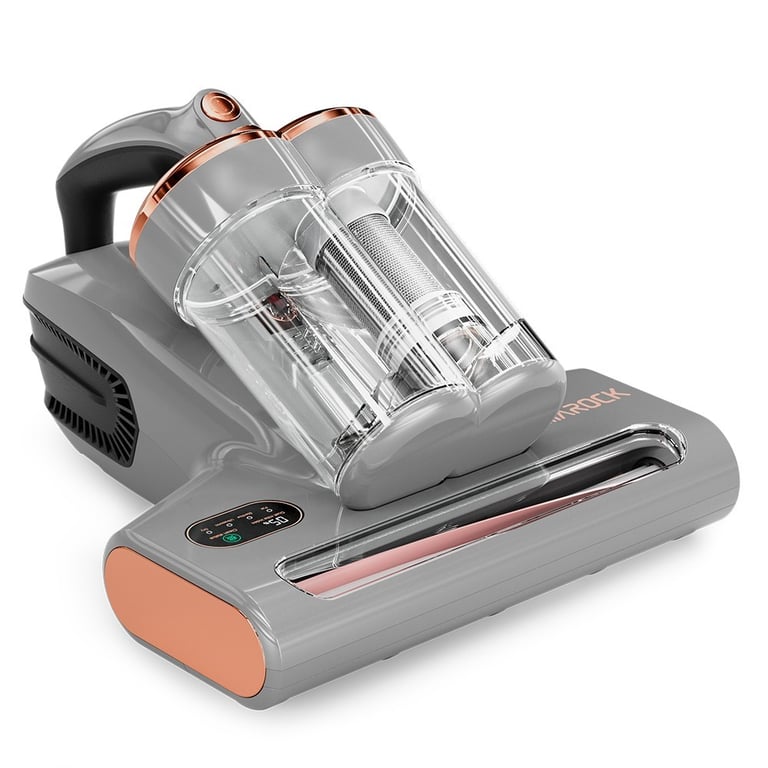 Jigoo Nettoyeur Anti-Acariens Intelligent À Double Bassine Smarock S10 Pro – Aspiration 13Kpa, Puissance 500W, Bassine À Poussière 0.5L, Élimination 99.9% Des Acariens – Prise Eu - Bon État