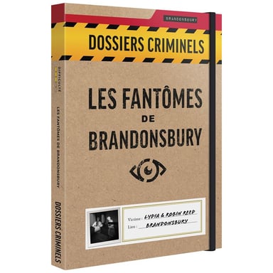 Juego de investigación Asmodee Dossiers Criminels Los fantasmas de Brandonsbury