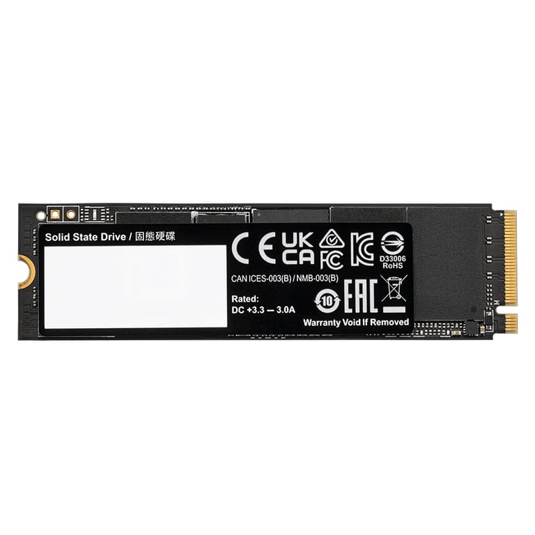GIGABYTE AORUS Gen4 7300 SSD 2TB .2 PCI Express 4.0 NVMe 3D TLC NAND Neuf - vue 2