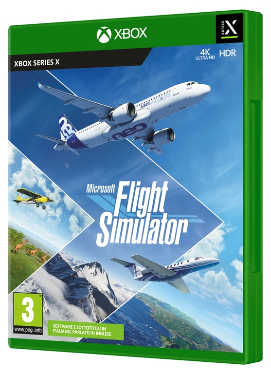 Microsoft Flight Simulator, XBOX Series X Estándar BRA, Alemán, Inglés, Español, Español de México, Francés, Italiano, Polaco, Ruso