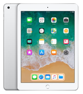 Apple iPad 128 GB 24,6 cm (9,7'') Wi-Fi 5 (802.11ac) iOS 11 Plata