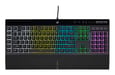 Corsair K55 RGB PRO USB Tastiera QWERTY francese nera