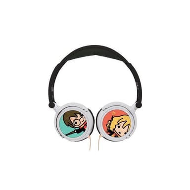 Cuffie stereo pieghevoli con filo per bambini di Harry Potter - LEXIBOOK - Controllo del volume