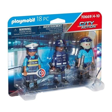 Playmobil 70669 Set Figuras Policia