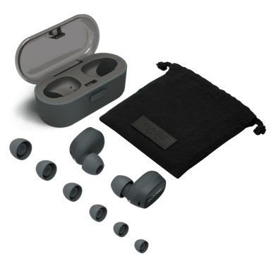 Cuffie intrauricolari Advanced True Wireless Gen 2.0 con custodia di ricarica, grigio siderale