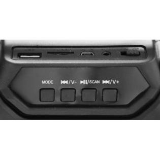 Karma Italiana HPS 44 haut-parleur portable et de fête Noir 12 W