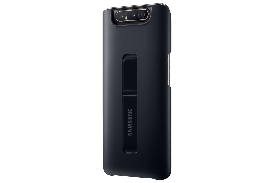 Coque rigide Samsung Galaxy A80 Fonction stand Style moderne - vue 2