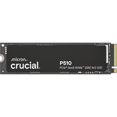 CRUCIAL P510 1TB PCIe Gen5 NVMe' 2280 M.2 SSD (Tray)