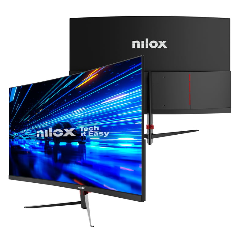 Nilox NXM27FHD18001 écran plat de PC 68,6 cm (27 ) 1920 x 1080 pixels Full HD LED Noir - Neuf