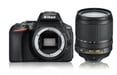 Nikon D5600 + AF-S DX 18-105mm G ED VR + 8GB SD Juego de cámara SLR 24,2 MP CMOS 6000 x 4000 Pixeles Negro
