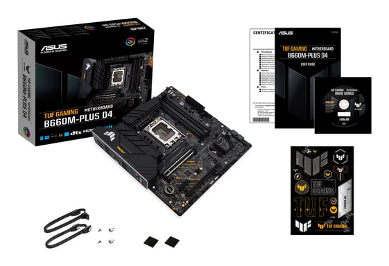 ASUS TUF GAMING B660M- PLUS D4 Intel B660 LGA 1700 micro ATX