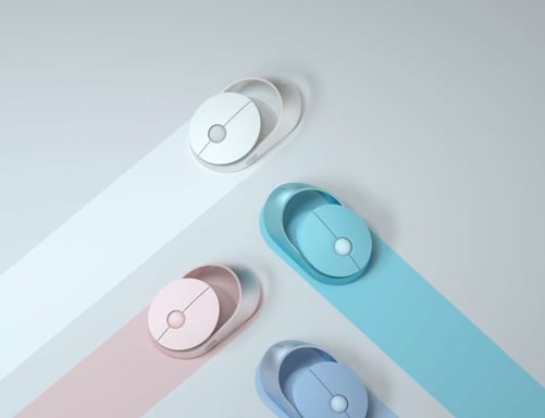 Rapoo Ralemo Air 1 mouse wireless RF + Bluetooth ottico 1600 DPI