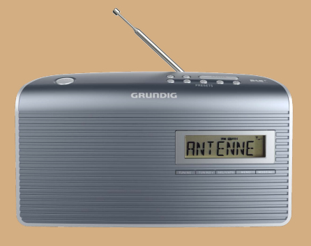 Grundig MUSIC7000XDAB+GS radio Portátil Digital Gris