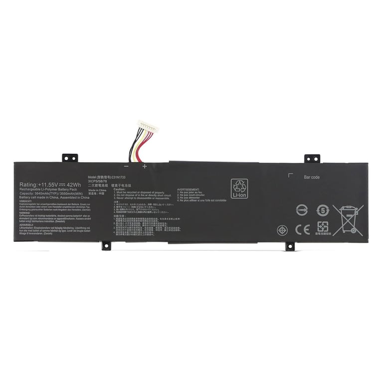 Batería Portátil Asus Vivobook Flip 14 Tp412U Tp412Ua Tp412Fa C31N1733 - Nuevo