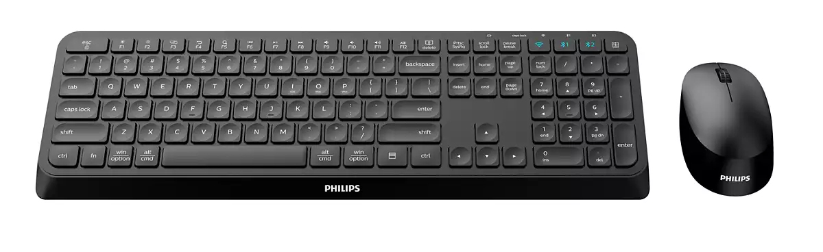 Philips 4000 series SPT6407B19 clavier incluse Universel RF sans fil + Bluetooth AZERTY Français Neuf - vue 2
