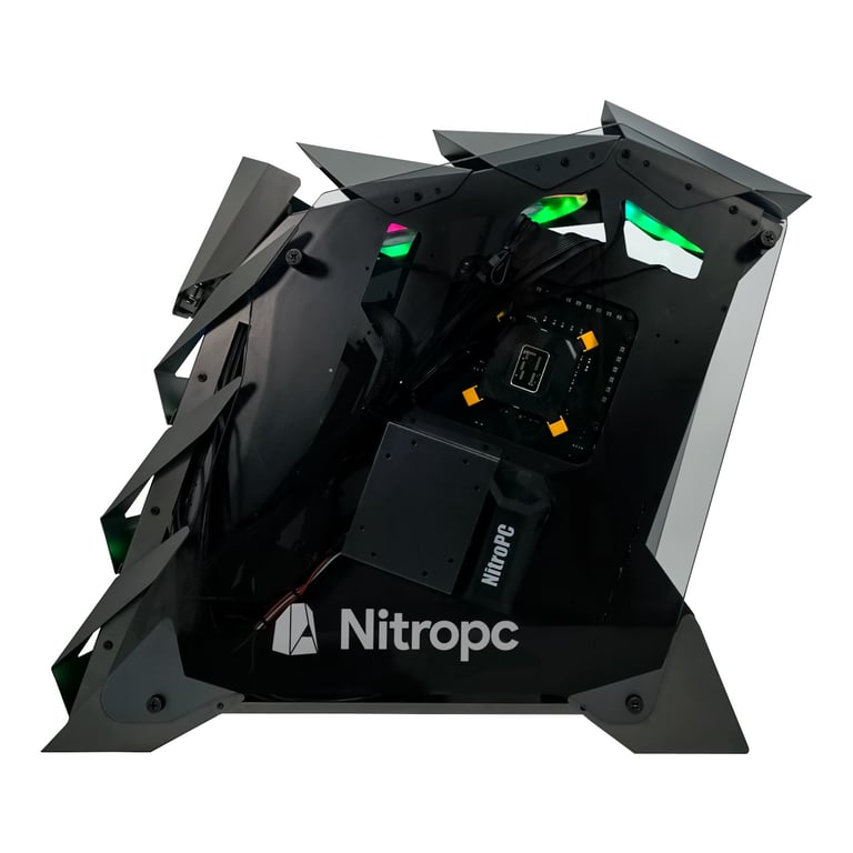 Nitropc Elite Gold Intel Core i9-14900KF/64 Go/SSD 2 To/RTX 4080 SUPER Noir - vue 5