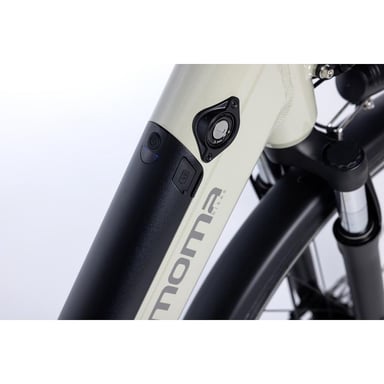 Bicicleta eléctrica urbana, Urb-e BELT 28'', cambio automático con correa, Motor BAFANG 3 Speed, Autonomia hasta 80km  Batería 36V 13Ah