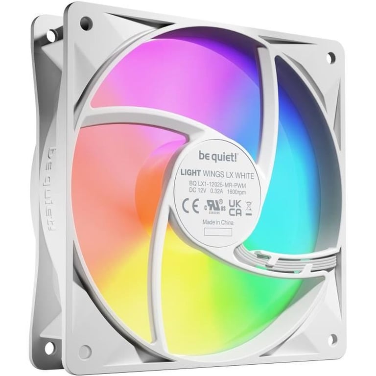 be quiet! Wings LX 120 mm PWM Triple Pack - vue 3