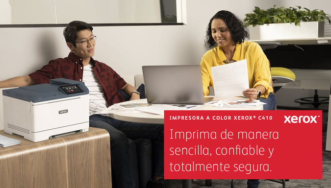 Xerox Imprimante recto verso A4 40 ppm C410, PS3 PCL5e/6, 2 magasins 251 feuilles