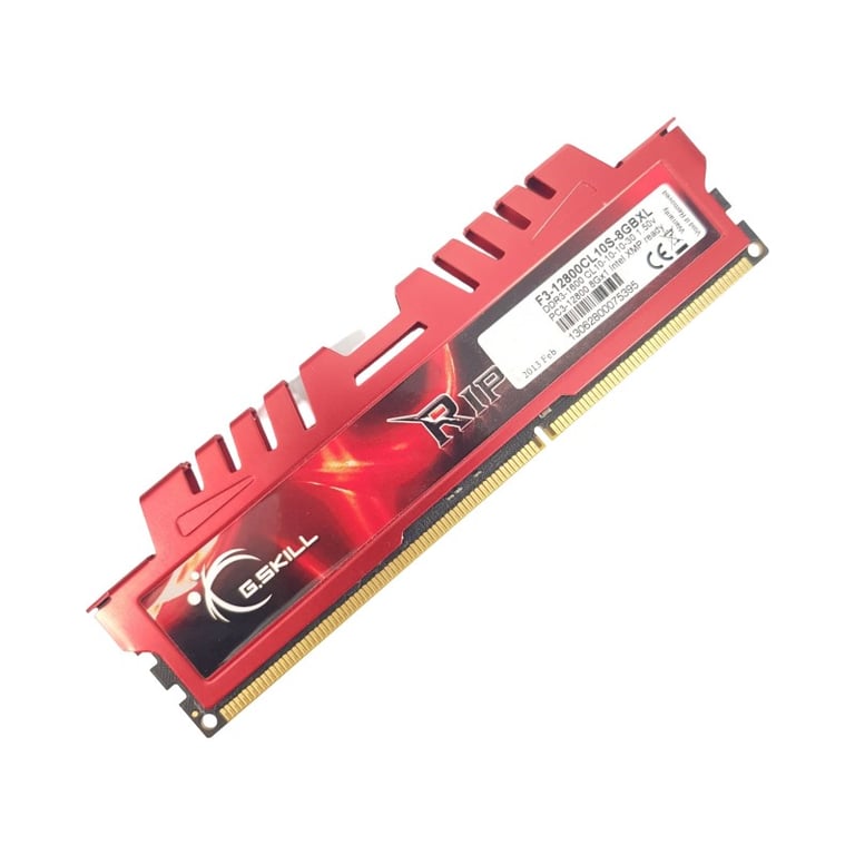 G.Skill 8Go Ram Ddr3 F3-12800Cl10S-8Gbxl Dimm Pc3-12800 - Très Bon État