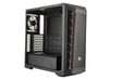 Cooler Master MasterBox MB511 Midi Tower Negro, Rojo