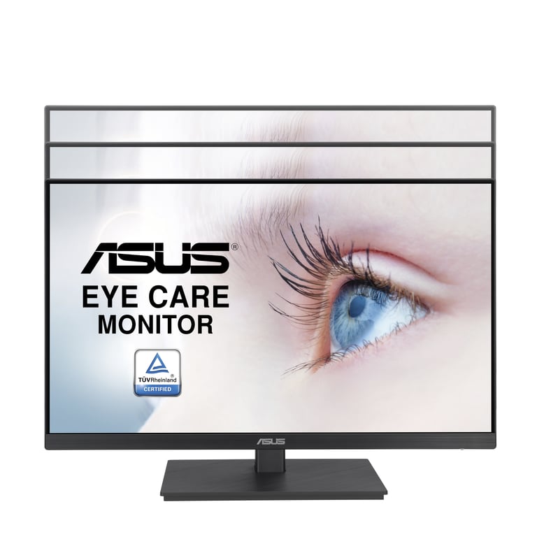 ASUS VA27EQSB Ecran PC 27" FHD Dalle IPS 16:9 75Hz 1920x1080 300cdm² Display Port HDMI VGA et 2X USB Technologie Eye Care Haut parleurs Ajustement Hauteur et Rotation - vue 4