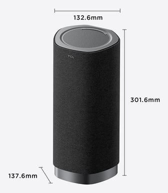 Sistema Home Cinema wireless Tcl Z100 Dolby Atmos FlexConnect 1.1.1 Nero