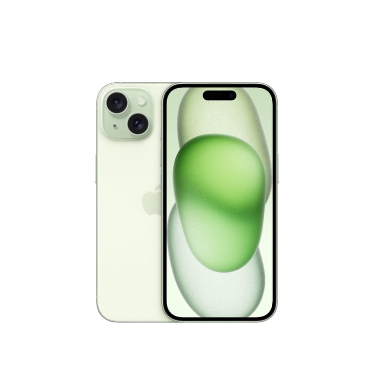 iPhone 15 (5G) 512 Go, Vert, Débloqué - Apple