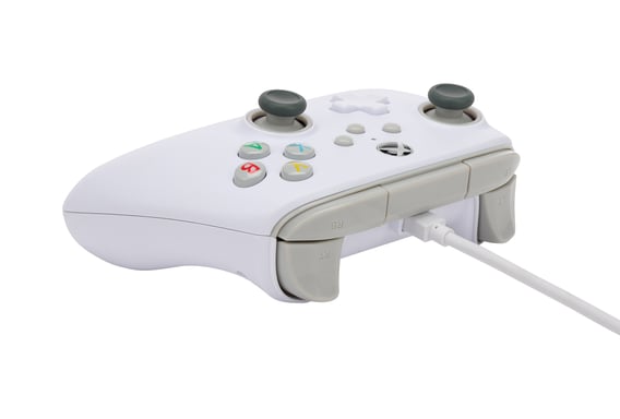 PowerA 1519365-02 mando y volante Blanco USB Gamepad Analógico PC, Xbox One, Xbox Series S, Xbox Series X