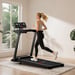 Cinta de correr plegable Q8, velocidad 1-12 km/h, inclinación manual del 5%