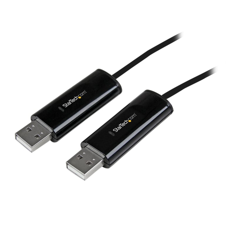 StarTech.com Câble KM USB 2.0 avec transfert de données - Switch USB clavier souris pour PC et Mac - Neuf