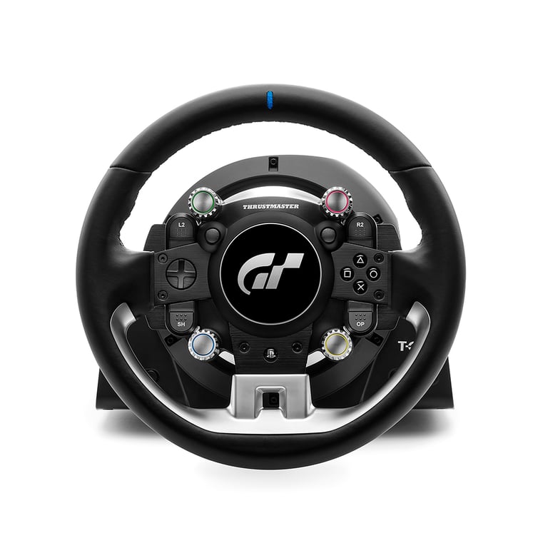 Playstation Pc Racing T Gt Ii Servo Base + Steering Wheel - vue 4