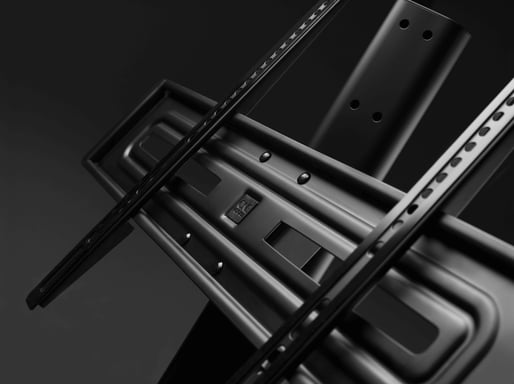 One For All Solid Line WM 4471 support pour téléviseur 165,1 cm (65'') Noir