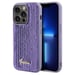 Étui Guess Sequin Script Metal pour iPhone 14 Pro Max violet