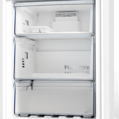 Réfrigérateur combiné BEKO B7RCNE408HXBR 355 L froid ventilé ProSmart Inverter Noir acier inoxydable