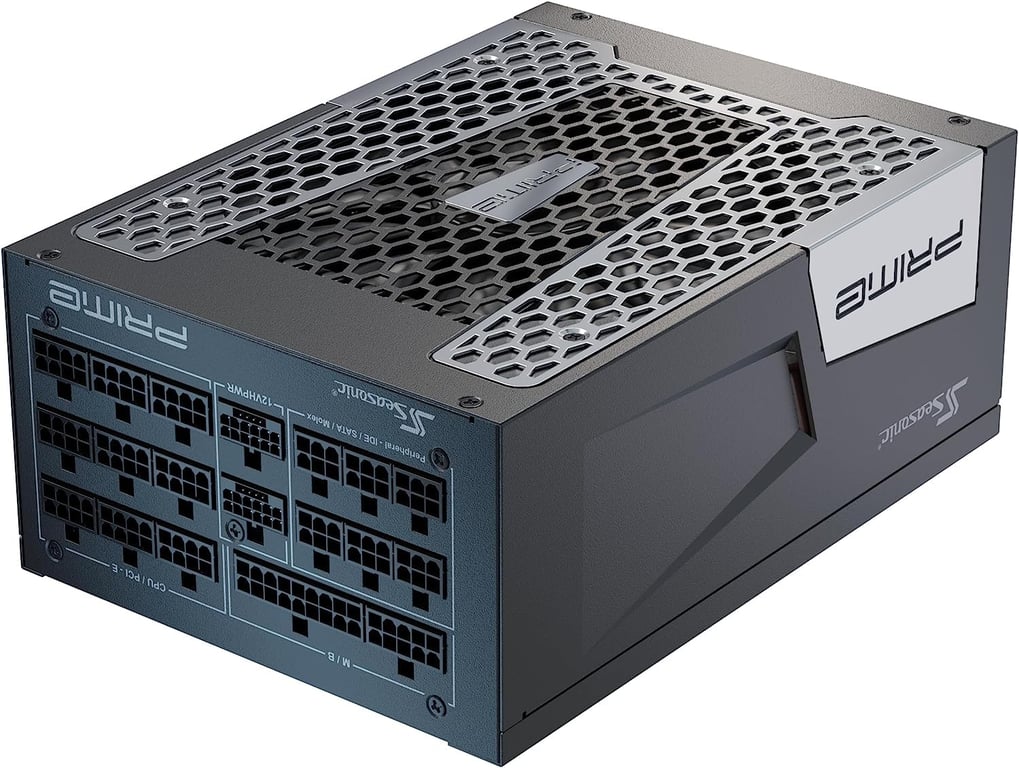 Seasonic Bloc d'alimentation Seasonic PRIME PX 1600 Modular 80+Platin 3.0 1600?W Alimentation PC - vue 5