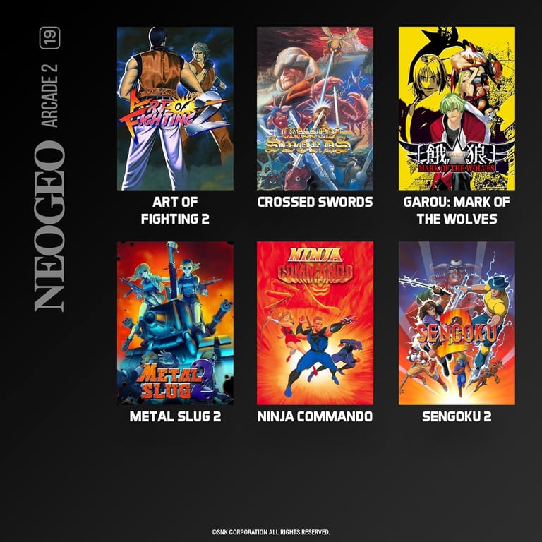 Blaze Evercade NEOGEO Arcade Collection 2 Cartouche n°19 Neuf - vue 3
