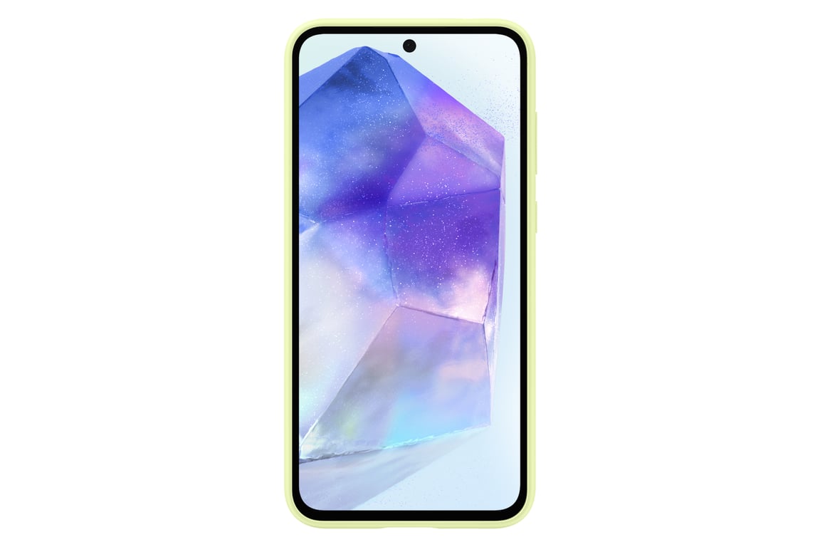 Samsung Coque en silicone pour Galaxy A55 5G Samsung Galaxy A55 - Neuf